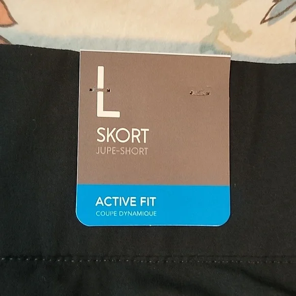 NWT Columbia Black Skort, Large - Picture 8 of 8